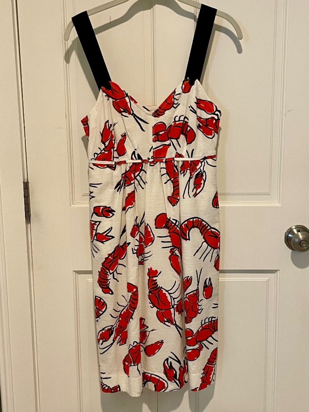 ANTHROPOLOGIE Edme & Esyllte Lobster Dress Size 2